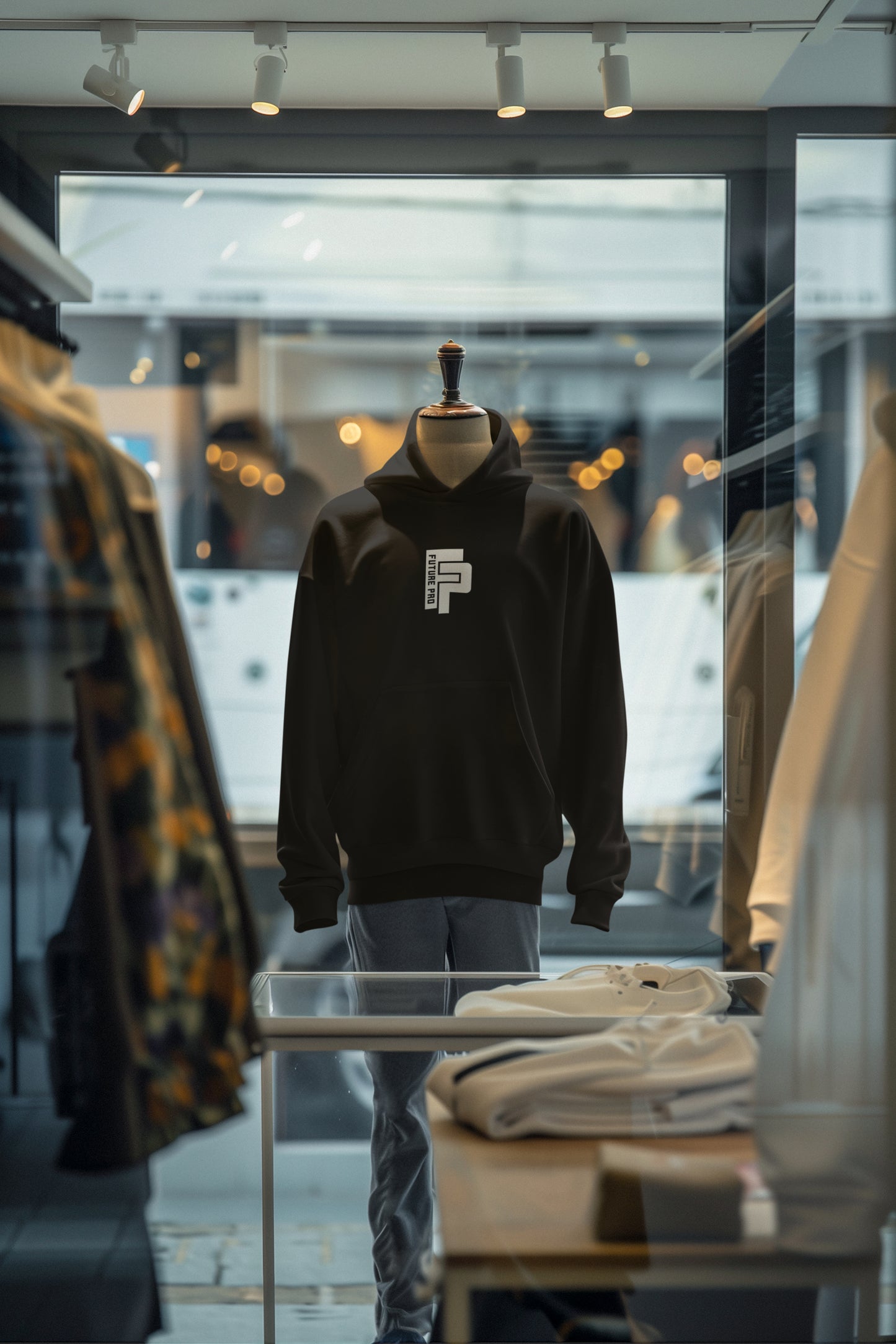 Future Pro Hoodie Front in store