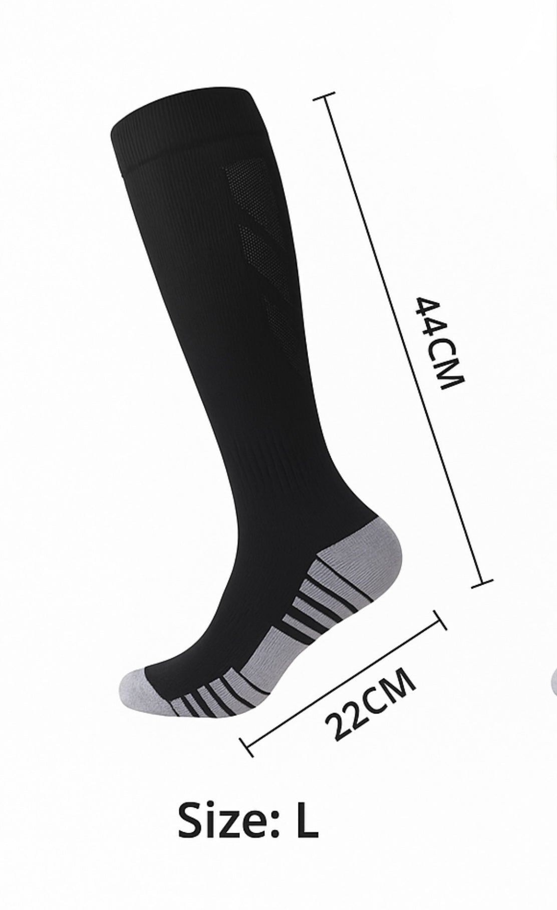 Future Pro Compression Socks Sizes